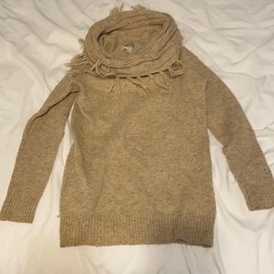 Cowl neck sweater